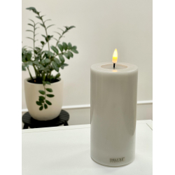 Deluxe Homeart | Bloklys | Sand | D7,5 x H15