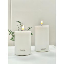 LED Lys l Deluxe Homeart | Hvid | D7,5 x H12,5