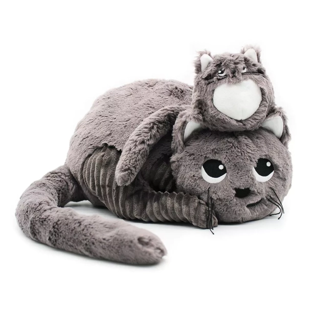 Les Deglingos | Kattebamse med baby | Gr
