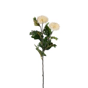 Kunstig hvid krysantemum | Mr Plant I 53cm