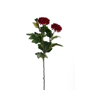 Kunstig r�d krysantemum | Mr Plant I 53cm