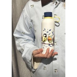 Drikkedunk l Hvid l Med fugle l 500ml l Kkken l Heinen Delfts Blauw l