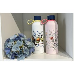 Drikkedunk l Hvid l Med fugle l 500ml l Kkken l Heinen Delfts Blauw l