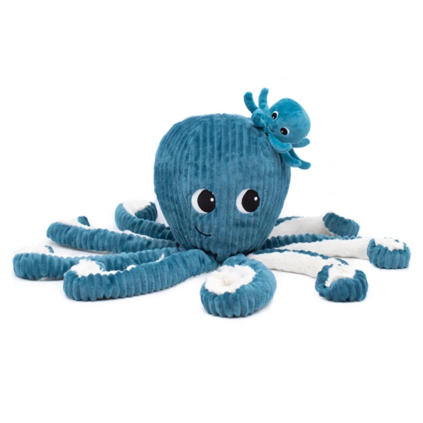 Les Deglingos | Blksprutte bamse m/baby | Bl