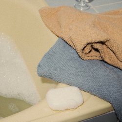 Hndklde, Biscuit fra Engholm Textiles l 50 x 100cm