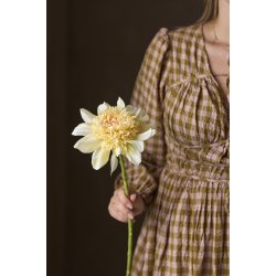 Dahlia | Fersken farvet | Kunstig blomst |�Mr Plant