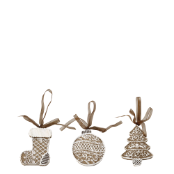 Juleophng I Julesmkager I st af 3 stk I ChiqAntique