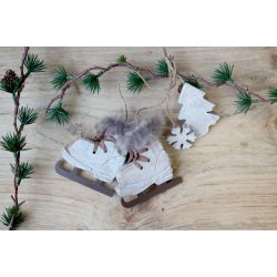 Sk�jter med vedh�ng | Chic Antique