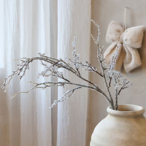 Kunstig gren med frost look I Chic Antique