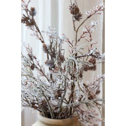 Kunstig gren med frost look I Chic Antique