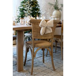 Juletr� med prismer og guldtr�d |�H61cm
