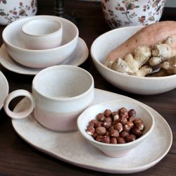 Krus med hank I Lyser�d I Chic Antique