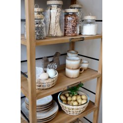 Opbevaringsglas med flettet l�g |�1200ml