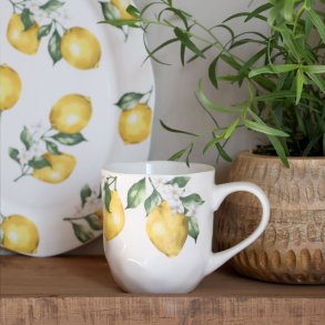 Krus med citron motiv I Chic Antique