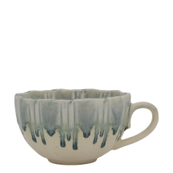 Kop med hank | Bl� I H6,5x�11cm
