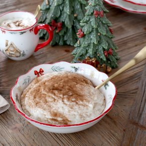 Sk�l med julemotiv I Chic Antique