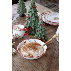 Sk�l med julemotiv I Chic Antique