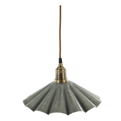 Lunel lampe i emalje I Opal I H17x�30cm