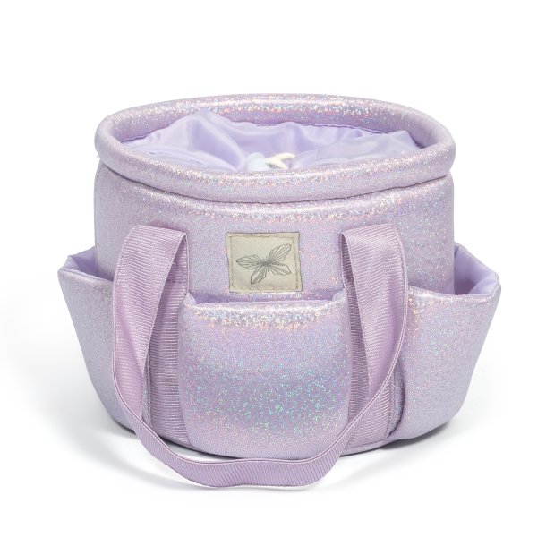 Strigletaske til k�phest | Lilla glimmer | Astrup