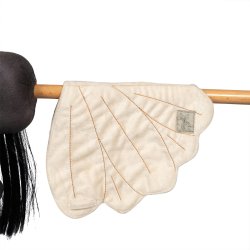 Saddelunderlag til k�phest | Creme | Astrup