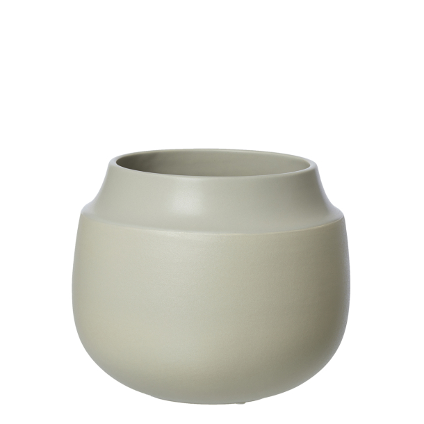 AYA pot/vase sand finish, Sand, D17 x H14 cm