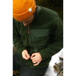 Bear Sherpa Jacket I Gr�n I LAKOR