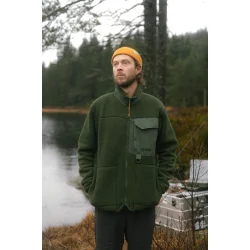 Bear Sherpa Jacket I Gr�n I LAKOR