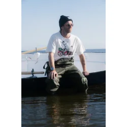 T-shirt fra Lakor | Cargo Mopet, Star white