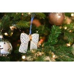 Juleophng l Sljfe l Julepynt l 7cm l Heinen Delfts Blauw l