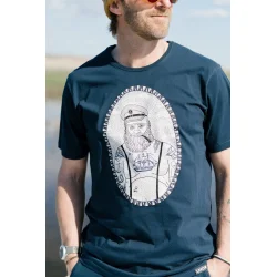 T-shirt fra Lakor | Dad Bod | Blueberry