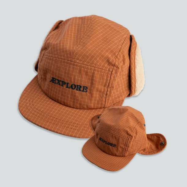 Earflap kasket | Mocha Bisque | Lakor