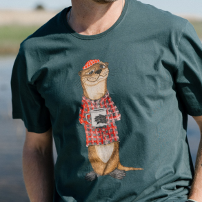 T-shirt | An otter coffee t-shirt ( Green Gables) | Lakor