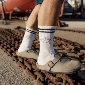 Str�mper | Paper hat tennis socks I LAKOR