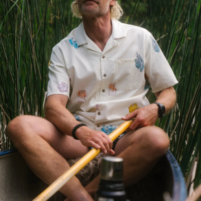 Kort�rmet skjorte fra LAKOR |�Koral 