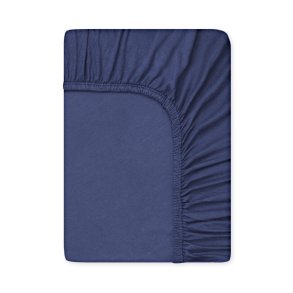 Jersey faconlagen | 140x200cm | Bl� | Engholm