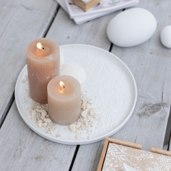 Fad i porceln fra Rder l Blomstret 3D effekt l 30 cm