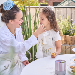 Stofservietter fra Speedtsberg med blomster l 4 stk. 