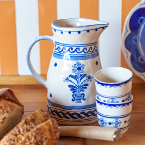 Kande i keramik fra Heinen Delfts Blauw I 21cm