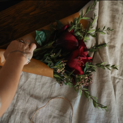 Evighedsblomster l Amaryllis l Rd l 60cm l Indretning l Kunstige blomster l Mr Plant l 