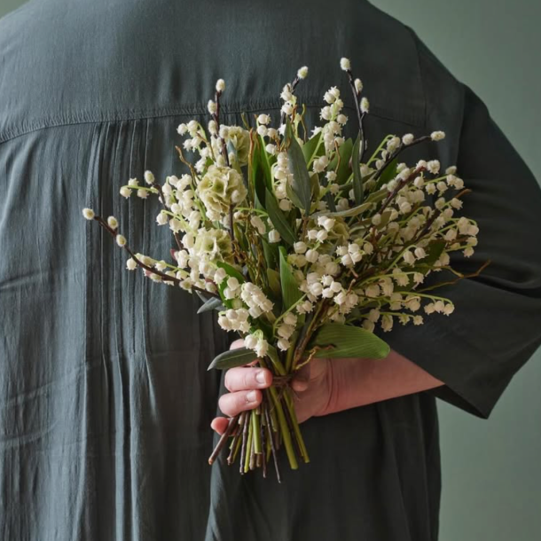 Evighedsblomster l Liljekornval l Hvid l 30cm l Indretning l Kunstige blomster l Mr Plant l 