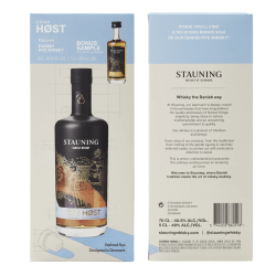 Whisky l Stauning H�st l Gave�ske l Danish l 70cl l og en 5 cl flaske Stauning Rye l 