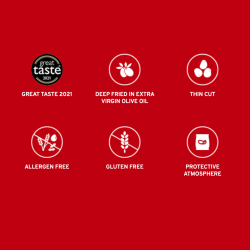 Chips l Sarriegui chips med strk Chorizo l 40g