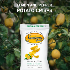 Chips l Sarriegui chips med Citron & Peber l 40g