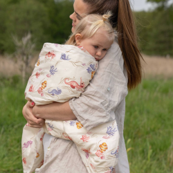 Sengetj l Baby l GOTS l 70 x 100 l Baby &amp; brn l Filibabba l