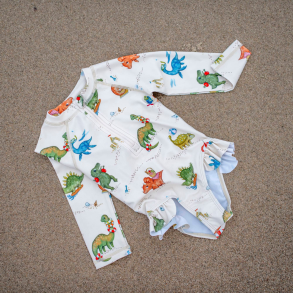 UV Badedragt l Baby & brn l 1 - 2 rige l Vilje l Badetid l Filibabba l 