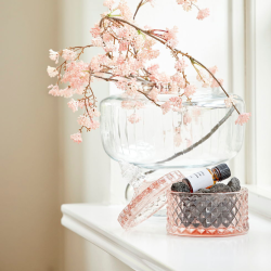 Lavasten st med Essentiel olie fra Speedtsberg l White Peach &amp; Oolong