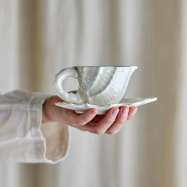 Shellie Kop m/underkop I Hvid stent�j