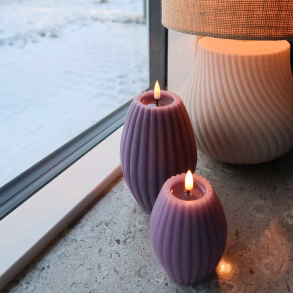 LED Lys l Deluxe Homeart l Lilla rillelys l D7,5 x H10