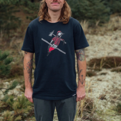 T-shirt | Woodpecker -  Blueberry | Lakor