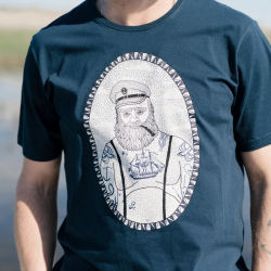 T-shirt fra Lakor | Dad Bod | Blueberry